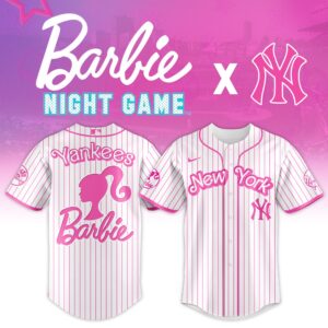 New York Yankees x Barbie Night Game V2 Special Edition Jersey