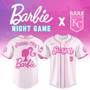 Kansas City Royals x Barbie Night Game V2 Special Edition Jersey