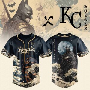 Kansas City Royals x Batman Japanese Style Special Edition Jersey