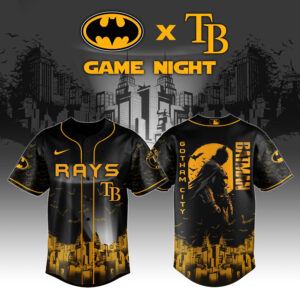 Tampa Bay Rays x Batman Night Game Special Edition Jersey