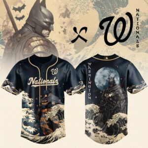 Washington Nationals x Batman Japanese Style Special Edition Jersey