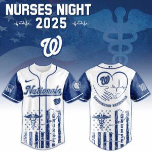 Washington Nationals x Nurses Appreciation Special Edition Jersey