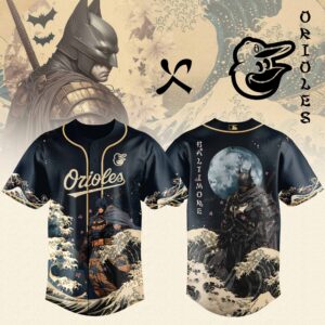 Baltimore Orioles x Batman Japanese Style Special Edition Jersey
