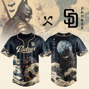 San Diego Padres x Batman Japanese Style Special Edition Jersey