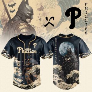 Philadelphia Phillies x Batman Japanese Style Special Edition Jersey