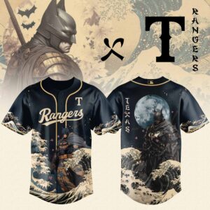 Texas Rangers x Batman Japanese Style Special Edition Jersey