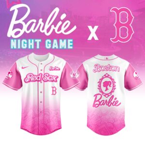 Boston Red Sox x Barbie Night Game Special Edition Jersey