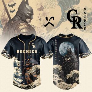 Colorado Rockies x Batman Japanese Style Special Edition Jersey