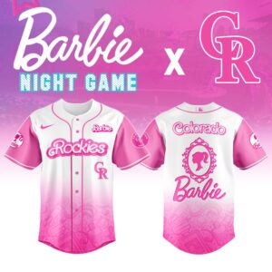 Colorado Rockies x Barbie Night Game Special Edition Jersey