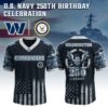 Washington Commanders x 250 Years Anniversary US Navy Special Edition NFL Jersey