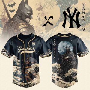 New York Yankees x Batman Japanese Style Special Edition Jersey