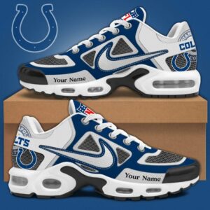 Indianapolis Colts x Personalized Air Max Plus Sneakers Sport Shoes Special Edition