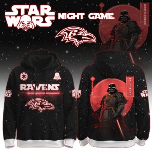 Baltimore Ravens x Star Wars Night Unisex Hoodie
