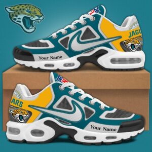Jacksonville Jaguars x Personalized Air Max Plus Sneakers Sport Shoes Special Edition