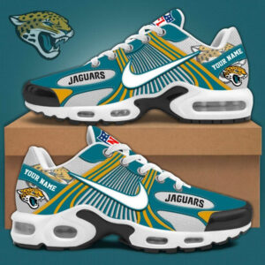 Jacksonville Jaguars x Personalized Air Max Plus Sneakers Sport Shoes V2 Special Edition