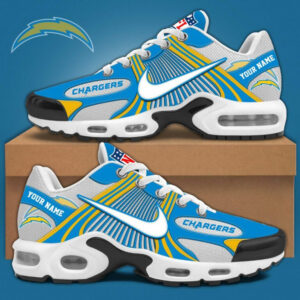 Los Angeles Chargers x Personalized Air Max Plus Sneakers Sport Shoes V2 Special Edition