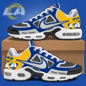 Los Angeles Rams x Personalized Air Max Plus Sneakers Sport Shoes Special Edition