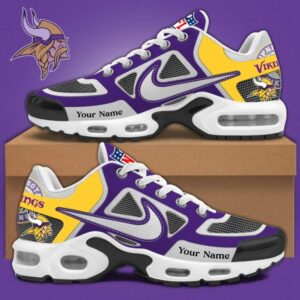 Minnesota Vikings x Personalized Air Max Plus Sneakers Sport Shoes Special Edition