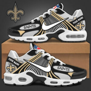 New Orleans Saints x Personalized Air Max Plus Sneakers Sport Shoes V2 Special Edition