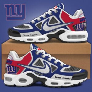 New York Giants x Personalized Air Max Plus Sneakers Sport Shoes Special Edition
