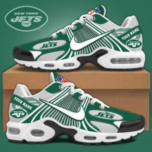 New York Jets x Personalized Air Max Plus Sneakers Sport Shoes V2 Special Edition