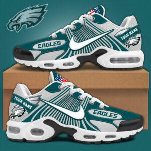 Philadelphia Eagles x Personalized Air Max Plus Sneakers Sport Shoes V2 Special Edition
