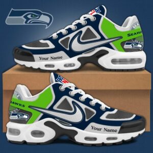 Seattle Seahawks x Personalized Air Max Plus Sneakers Sport Shoes Special Edition