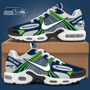 Seattle Seahawks x Personalized Air Max Plus Sneakers Sport Shoes V2 Special Edition