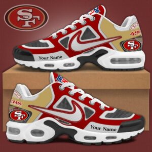 San Francisco 49ers x Personalized Air Max Plus Sneakers Sport Shoes Special Edition