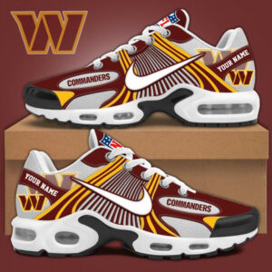 Washington Commanders x Personalized Air Max Plus Sneakers Sport Shoes V2 Special Edition