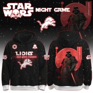 Detroit Lions x Star Wars Night Unisex Hoodie