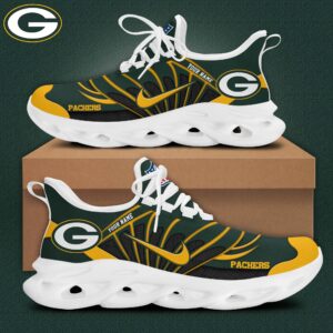 Green Bay Packers x Personalized Max Soul Sneakers Sport Shoes Special Edition