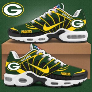 Green Bay Packers x Personalized Air Max Plus Sneakers Sport Shoes V3 Special Edition