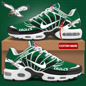 Philadelphia Eagles x Personalized Air Max Plus Sneakers Sport Shoes V3 Special Edition