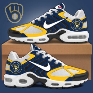 Milwaukee Brewers x Air Max Plus Sneakers Sport Shoes Special Edition