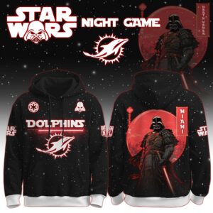 Miami Dolphins x Star Wars Night Unisex Hoodie