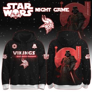 Minnesota Vikings x Star Wars Night Unisex Hoodie