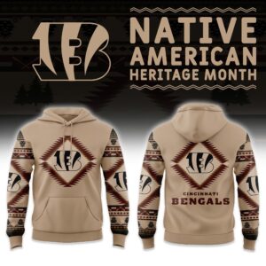Cincinnati Bengals x America Native Heritage V2 Unisex Hoodie