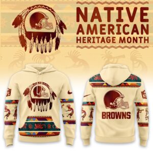 Cleveland Browns x America Native Heritage V1 Unisex Hoodie