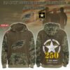 Philadelphia Eagles x 250th Birthday US Army Personalized Custom Unisex Hoodie