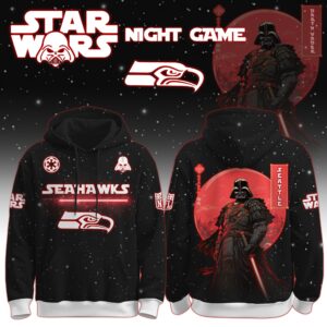 Seattle Seahawks x Star Wars Night Unisex Hoodie