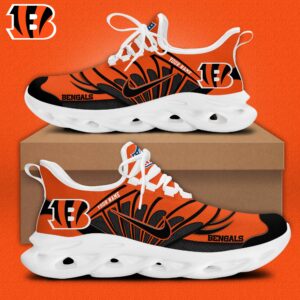 Cincinnati Bengals x Personalized Max Soul Sneakers Sport Shoes Special Edition