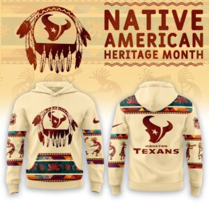 Houston Texans x America Native Heritage V1 Unisex Hoodie