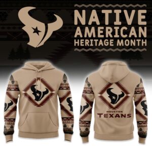 Houston Texans x America Native Heritage V2 Unisex Hoodie