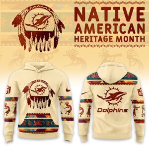 Miami Dolphins x America Native Heritage V1 Unisex Hoodie