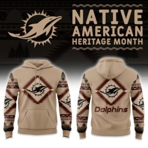 Miami Dolphins x America Native Heritage V2 Unisex Hoodie