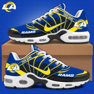 Los Angeles Rams x Personalized Air Max Plus Sneakers Sport Shoes V3 Special Edition