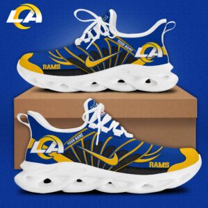 Los Angeles Rams x Personalized Max Soul Sneakers Sport Shoes Special Edition