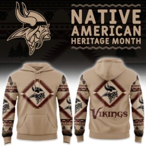 Minnesota Vikings x America Native Heritage V2 Unisex Hoodie