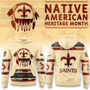 New Orleans Saints x America Native Heritage V1 Unisex Hoodie
